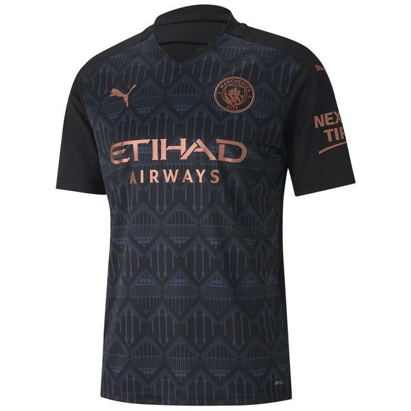 Camiseta Manchester City Segunda Equipación 2020-2021 Negro